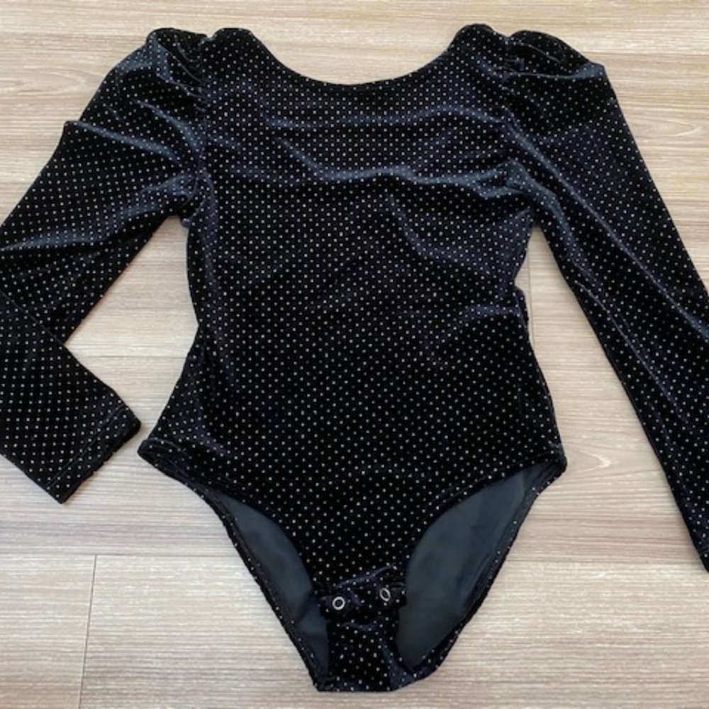 ZARA GIRLS DECORATIVE LONG SLEEVE BODYSUIT